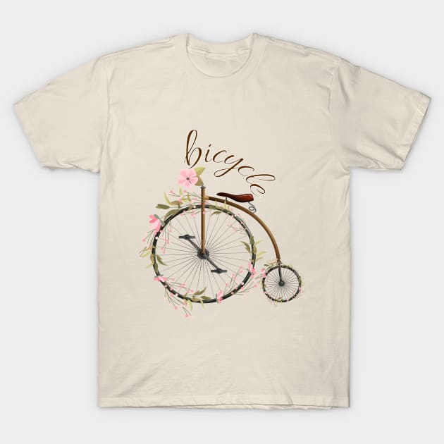 Bicycle T-Shirt by TotaSaid